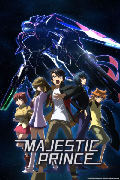 Космический робот Величественный Принц / Ginga Kikoutai Majestic Prince